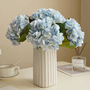 Realistic artificial hydrangea flower for decoration and bouquet