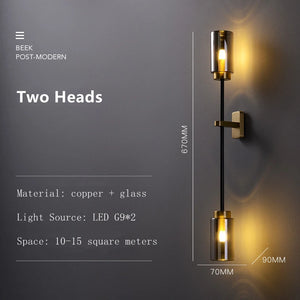 Vintage industrial wall light for café, bar or restaurant