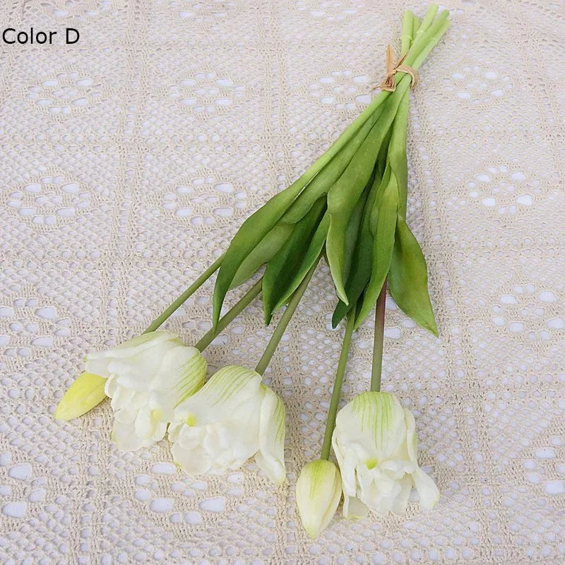 grandes tulipes baroques en silicone décoration de luxe pour événements - vue 5 sur 15
