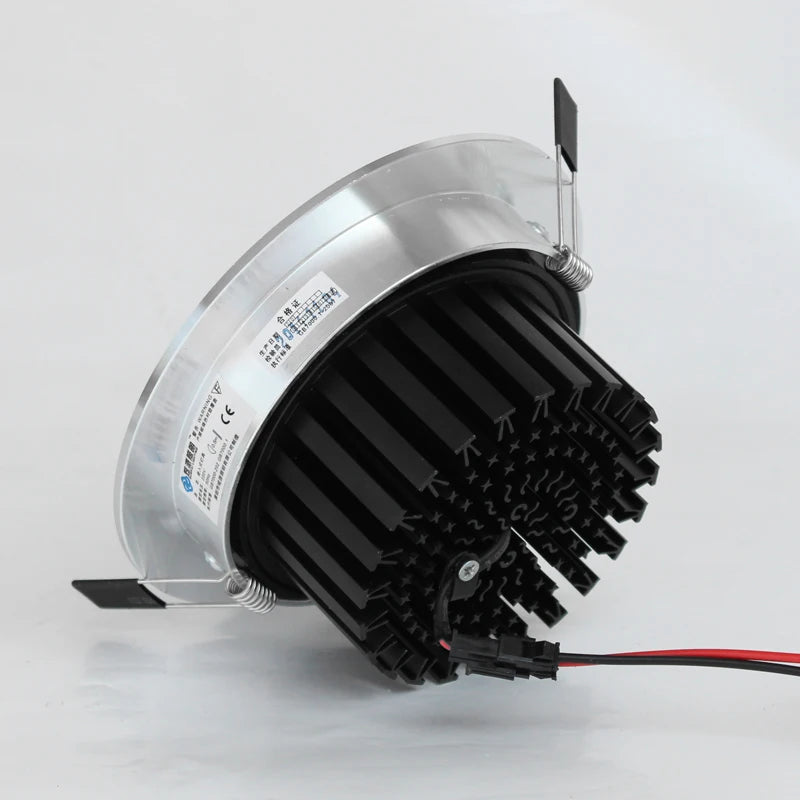 lot de 6 ou 12 spots led encastrables à intensité variable lumineux - vue 4 sur 7