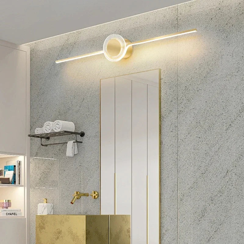 applique murale led moderne pour décoration intérieure lumineuse - vue 5 sur 12