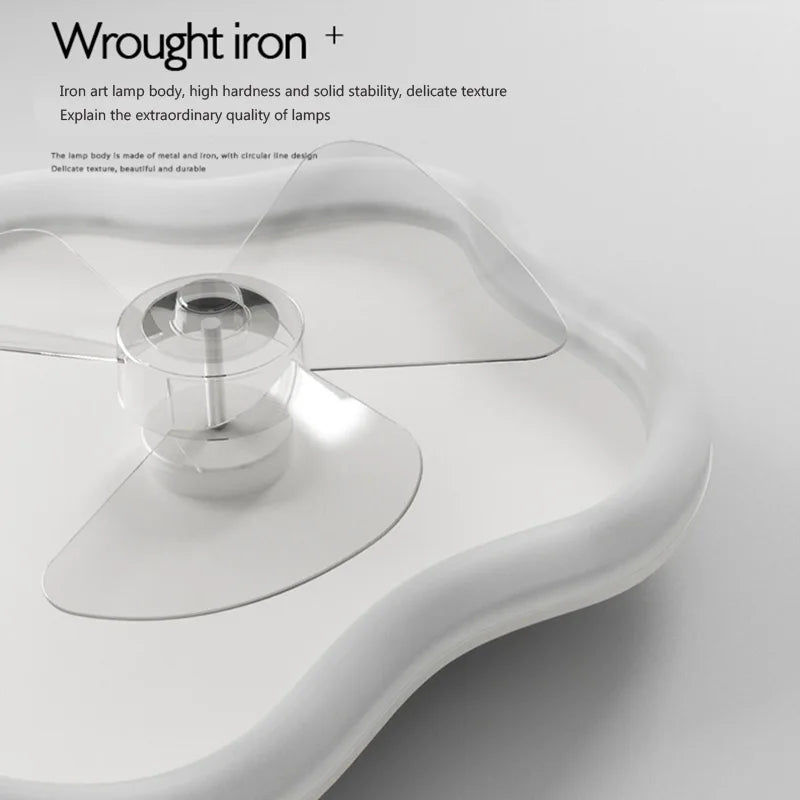 Minimalist Nordic ceiling light with LED and remote control - vue 5 sur 12