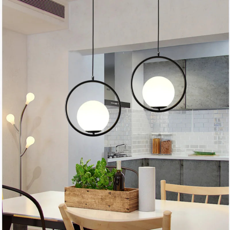 Suspension LED modernes - vue 6 sur 9
