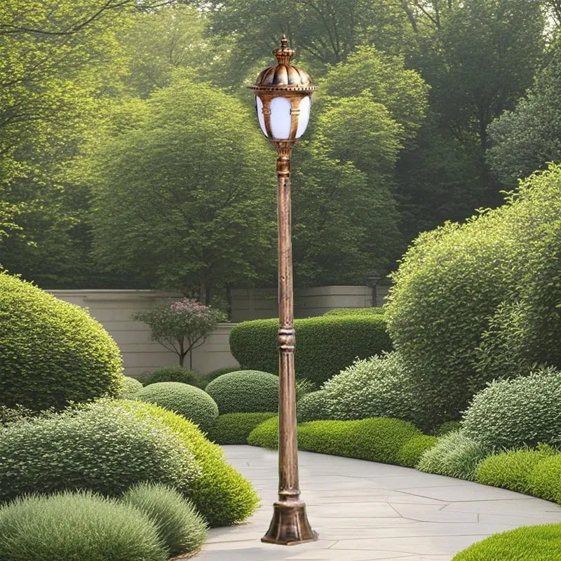 lampadaire extérieur étanche en aluminium pour jardin - vue 5 sur 8