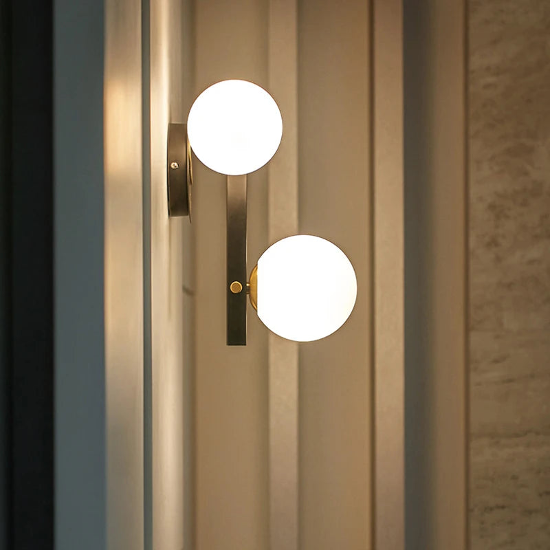 Nordic designer wall light for modern and minimalist interiors - vue 4 sur 7