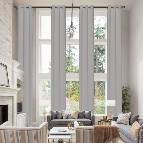 Rideau occultant extra long sur mesure style moderne - vue 6 sur 10