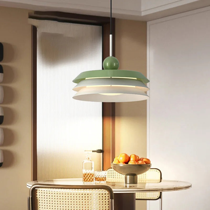 suspension moderne avec 3 gradations et fil réglable - vue 4 sur 10
