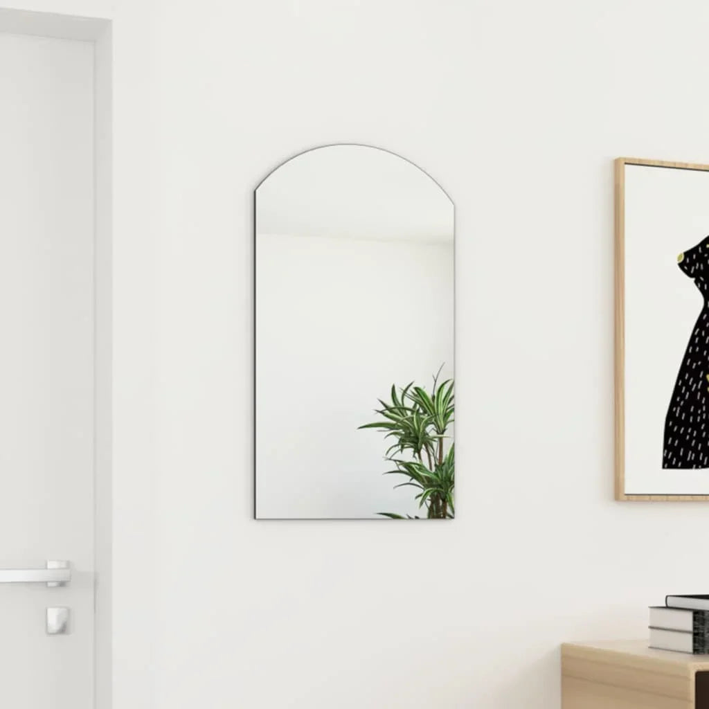 miroir en verre décoratif pour la maison autocollant mural élégant - vue 3 sur 7