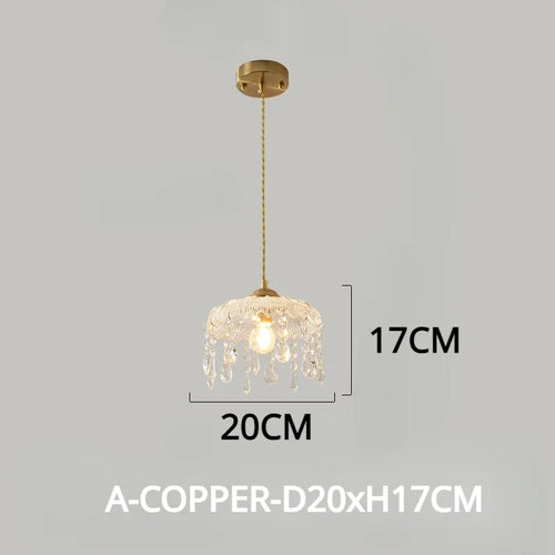 lustre vintage en cristal led design floral élégant - vue 9 sur 14