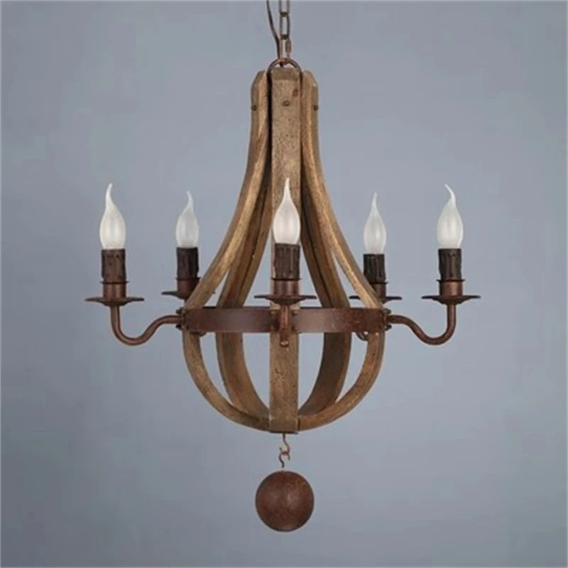 lustre en métal rustique vintage pour décoration intérieure