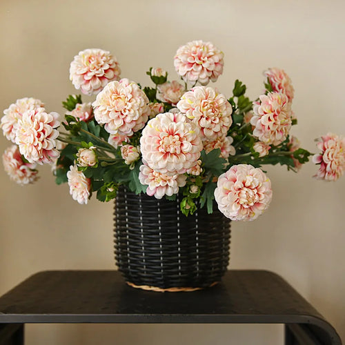 Realistic oriental chrysanthemum artificial flowers for wedding decoration - vue 3 sur 8