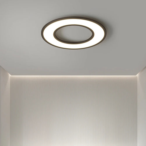 Plafonnier Circulaire Ultra-mince moderne à LEDs lumières pour salon éclairage intérieur décor à la maison Luminaria cuisine chambre - vue 6 sur 18