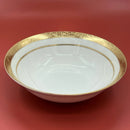 Assiette porcelaine fine style palais relief steak europeen