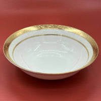 Assiette porcelaine fine style palais relief steak europeen