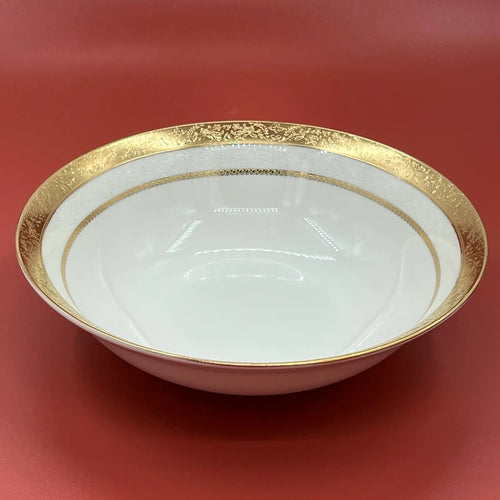 Assiette porcelaine fine style palais relief steak europeen