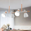 suspension led en rondins nordiques décoratives