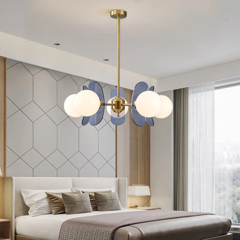 lustre lumineux décoratif pour intérieur style art suspendu - vue 7 sur 24