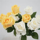 Artificial latex flowers for elegant and realistic decor