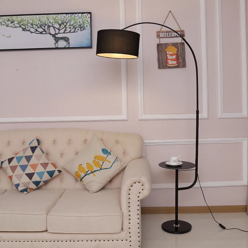 lampadaire nordique simple moderne pour décoration intérieure - vue 4 sur 10