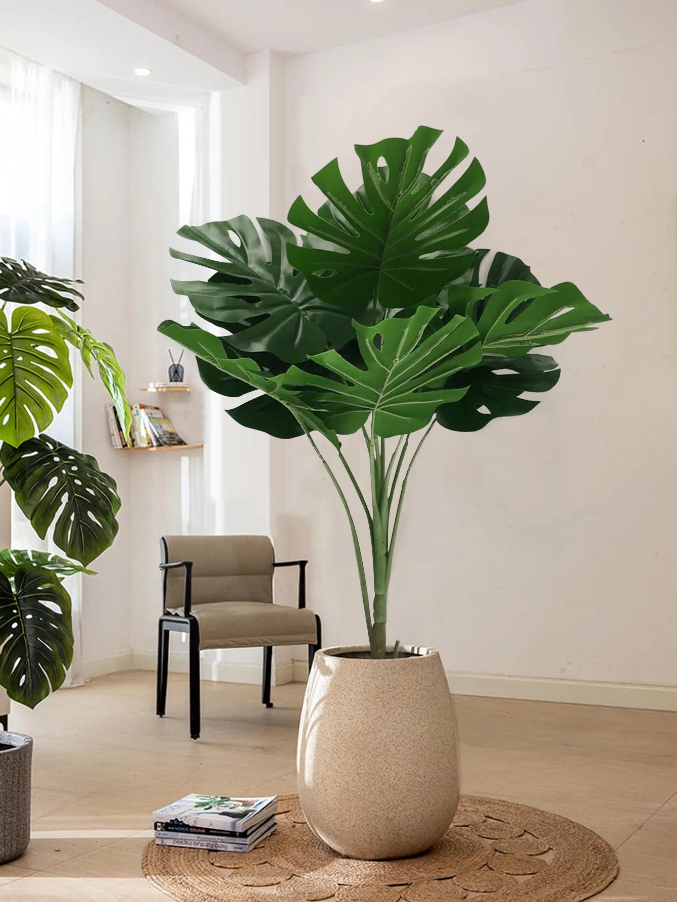 plantes de bananiers artificielles et feuillage tropical décoratif - vue 6 sur 8