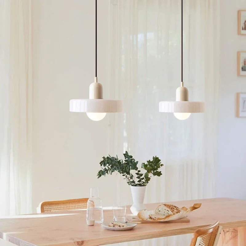 lampe suspendue nordique en verre pour intérieur décoratif - vue 4 sur 15