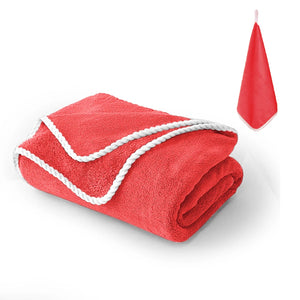 Coral fleece quick-dry sandproof bath towel