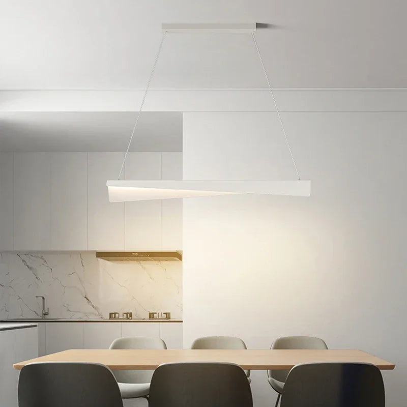 suspension moderne à led pour décoration intérieure et éclairage élégant - vue 4 sur 8