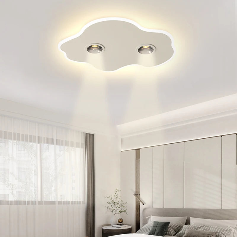 plafonnier led moderne créatif en forme de nuage luminaire décoratif d'intérieur - vue 7 sur 8