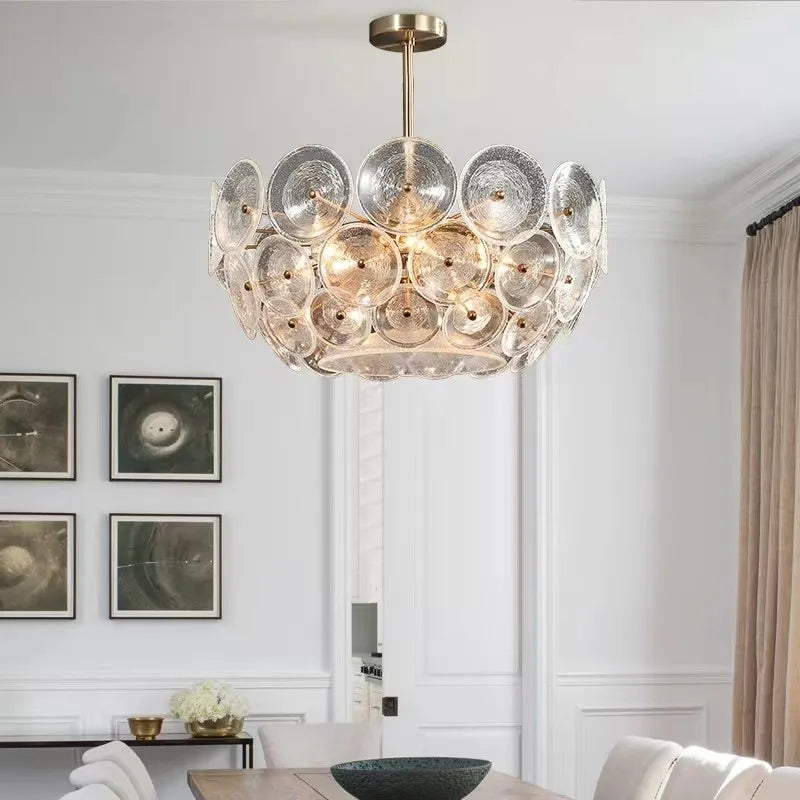 lustre led design nordique moderne de luxe intérieur - vue 4 sur 9
