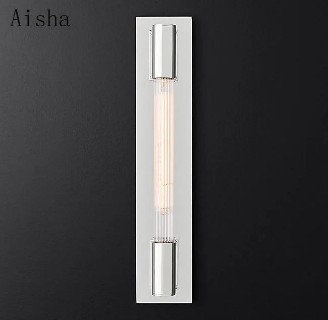 applique murale led de luxe américaine rétro décorative