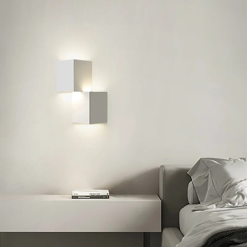 Nordic LED minimalist wall lamp for interior decoration - vue 6 sur 8
