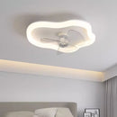 plafonnier led moderne avec ventilateur télécommandé et luminosité réglable