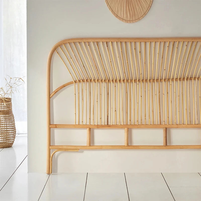 coussin en rotin pour lit et petit déjeuner style japonais - vue 4 sur 13