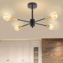 lustre industriel moderne à 4/6 têtes luminaria lampara