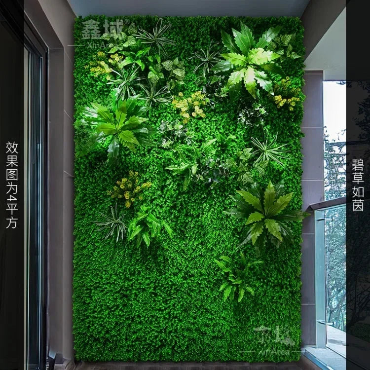 mur végétal artificiel pour décoration extérieure et aménagement paysager - vue 17 sur 30