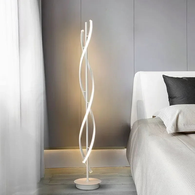 Lampe verticale LED bureau lumière Foom déco chambre - vue 5 sur 10