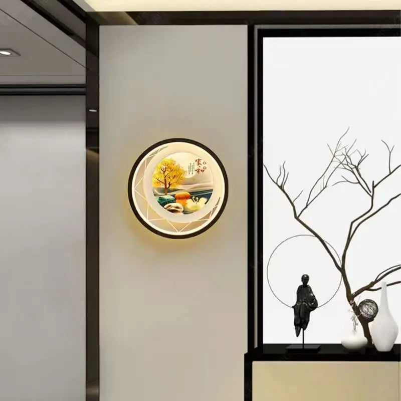 Applique murale LED moderne et ronde - vue 5 sur 16