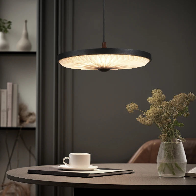 Minimalist Nordic pendant light for modern interior decor - vue 3 sur 7