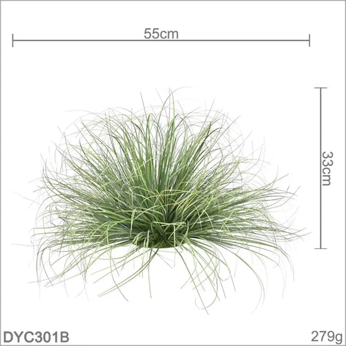 plantes artificielles en touffe pour décorations commerciales