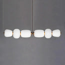 lustre en verre minimaliste moderne pour espaces créatifs et bars