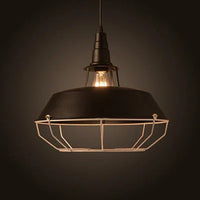 Suspension rétro de Style industriel lampe suspendue Vintage avec ampoule Led E27 dortoir salle à manger cuisine Bar