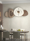Modern Minimalist Wall Decor, Sofa Background Hanging Watch, Large Creative Wall Clock, 3D Wall Pendant, Home Decoration, 80cm