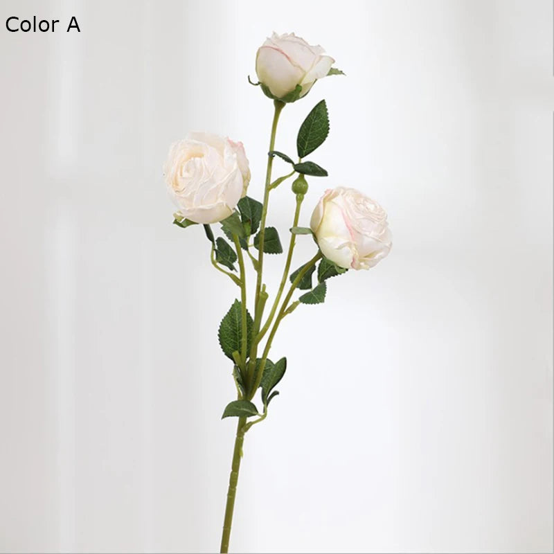 têtes de peinture à lhuile fleur de rose décoration florale mariage - vue 7 sur 11
