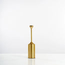 bougeoir en métal plaqué or pour mariage décoration élégante