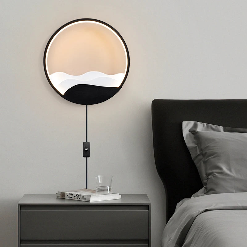 lampe de chevet murale led protection yeux pour lit mezzanine - vue 4 sur 12