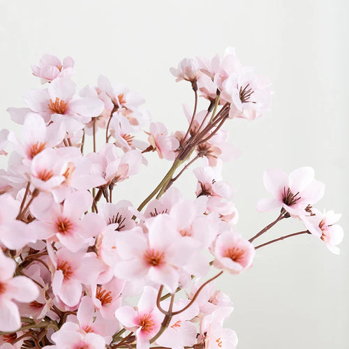 lot de 3 fleurs artificielles en soie pour mariage et décoration intérieure - vue 4 sur 8