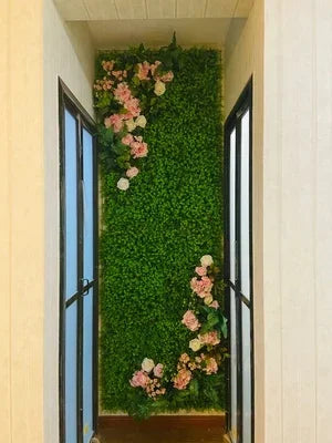 pelouse artificielle décoration murale pour événements et fêtes - vue 16 sur 21