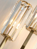 Modern crystal wall light minimalist style for contemporary interiors