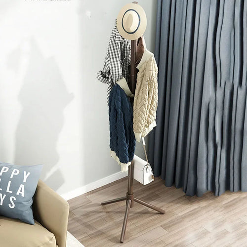 porte-manteau en bois pour chaussures et vêtements d'extérieur - vue 6 sur 15