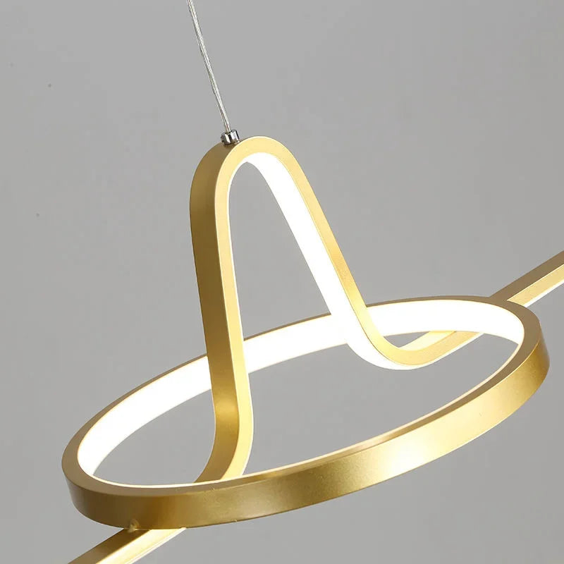 suspension led nordique pour restaurant et bureau - vue 6 sur 9